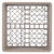 Vollrath PM1211-4 12 Plate Co-Polymer Plastic Open Profile Plate Crate Dishwasher Rack