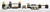 Vollrath V904200 22.44" W x 14.56" D x 5.69" H Black Wood Cubic Full Size Base