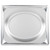 Vollrath 3102015 1.7 Quart 22 Gauge 300 Series Stainless Steel Super Pan Super Shape Half Oval Pan