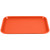 Vollrath 86114 12" x 16" Orange Rectangular Polypropylene Fast Food Tray