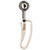 Vollrath 47399 0.94 Oz. #36 Mushroom Color-Coded Handle Standard Length Disher