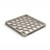 Vollrath TRH 19.75" W x 1.56" H (30) Compartments 3 3/16" Hexagon Full Size Co-Polymer Plastic Traex Rack Max Dishwasher Rack Extender