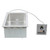 Vollrath 36369 15" W x 23" D x 9.38" H Stainless Steel Insulated Wells Drop-In Electric Hot Food Well Unit
