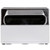 Vollrath 6516-06 6-3/16"D x 4"W x 5-7/8"H Black Chrome Plated Face (2) Sided Dispensing Table Type Napkin Dispenser