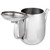 Vollrath 46596 7.6875" H 68 Oz. Stainless Steel Gooseneck Spout Hollow Tubular Handle Orion Coffee Server