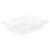 Vollrath 8022410 2.50" Deep Low-Temp Polycarbonate Clear Plastic Super Pan 1/2 GN Food Pan