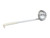 Vollrath 58333 3 Oz. 2 11/16" Bowl Dia. 12 5/8" Ivory Kool-Touch Handle Equipped with All-Natural Antimicrobial Ladle