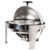 Vollrath T3505 7 Quart Round Stainless Steel Mirrored Welded Frame Chafer