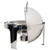 Vollrath T3505 7 Quart Round Stainless Steel Mirrored Welded Frame Chafer