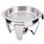 Vollrath 49521 4.7 Qt. Round Stainless Steel Lift-Off Cover Canned Maximillian Steel Chafer