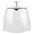 Vollrath 46207 3" H 12 Oz. 18/8 Stainless Steel Triangular Body Design Triennium Tea Pot with Lid
