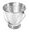Vollrath 59782 30 Oz. Hammered Texture 5" Top Diameter 5" H 3" Base Diameter Stainless Steel Mini Bucket with Base