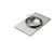 Vollrath 8242114 21.13" W x 12.75" D Round Stainless Steel Plain Edge Miramar Single Size Template