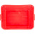 Vollrath 1527B-C02 20" W x 15" D x 7" H Plastic Red Traex Color-Mate Food Storage Box