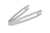 Vollrath 46733 10.97" OAL Stainless Steel Miramar Contemporary Style Serving Tongs