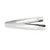 Vollrath 46733 10.97" OAL Stainless Steel Miramar Contemporary Style Serving Tongs