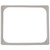 Vollrath N-0002G 12-3/8" L x 10-1/8" W x 5/8" H Gray Polyfilm High-Temp Silicone Pan Band for Half Size Steam Table