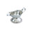 Vollrath 47573 3 Oz. Stainless Steel with Gadroon Base Gravy or Sauce Boat