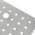 Vollrath 21110 4.53" W x 0.43" H x 10.54" D 2/3 Size 3/8" Drain Holes Stainless Steel Super Pan V False Bottom
