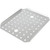 Vollrath 21110 4.53" W x 0.43" H x 10.54" D 2/3 Size 3/8" Drain Holes Stainless Steel Super Pan V False Bottom