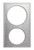 Vollrath 8242016 21.13" W x 12.75" D Round Stainless Steel Satin Edge Miramar Single Size Template