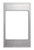 Vollrath 8242916 21.13" W x 12.75" D 1 Hole Pan Stainless Steel Miramar Single Size Template for Miramar Cookware