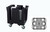 Vollrath SAC-6-06 32 3/4" W x 27 1/2" D x 30 1/2" H 6 Stacks Plastic Black Traex Adjustable Dish Caddy
