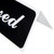 Vollrath 4135 3" x 9" Tabletop Tent Reserved Sign