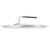Vollrath 67424 8.75" W x 2.19" H x 8.75" Dia. Round Aluminum Wear-Ever Domed Cover