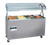 Vollrath 38936464 46" W x 28 5/8" D x 57 5/16" H 3 Wells Enclosed Base 2-Series Affordable Portable Hot Food Station - 120/208-240 Volts