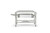 Vollrath 4644050 Electric Full Size Mirage Induction Chafer Stand