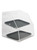 Vollrath SBC1014-2R-06 14.5" W x 14.25" D 15.25" H Clear Acrylic Full Service Curved Front Countertop Display Case