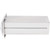 Vollrath 6525-13 9 1/2" L x 19 1/2" H 500 Napkin Capacity Horizontal Slot Stainless Steel Housing Napkin Dispenser