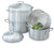 Vollrath 68126 8 Qt. 3/32" Holes 18 Ga. Aluminum Pasta Cooker / Vegetable Steamer