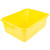 Vollrath 1505-C08 20"W x 15"D x 8" H Yellow Polyethylene Traex Color Mate Food Storage Box Combo Set