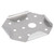 Vollrath 70600 Stainless Steel Standard Fits All 1/6 Half Long Super Pan 3 1/6 GN False Bottom
