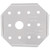 Vollrath 70600 Stainless Steel Standard Fits All 1/6 Half Long Super Pan 3 1/6 GN False Bottom