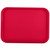 Vollrath 86120 14" x 18" Red Rectangular Polypropylene Fast Food Tray