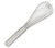 Vollrath 47256 12" Long All Stainless Steel Construction with Handle Length 4.63" Piano Whip