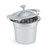 Vollrath 8230010 7 Quart Stainless 1.5mm Thickness "Rings" Embossing On Rim Mirror Finish Miramar Decorative Soup Inset