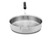 Vollrath 702120 8" Dia. 2 Qt. Stainless Steel & Aluminum Tribute 3-Ply Saute Pan