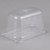 Vollrath 8046410 6" Deep Low-Temp Polycarbonate Clear Plastic Super Pan 1/4 GN Food Pan