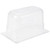 Vollrath 8046410 6" Deep Low-Temp Polycarbonate Clear Plastic Super Pan 1/4 GN Food Pan