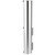 Vollrath LD2-2 25 1/2" H x 4 1/3" Diameter Stainless Steel (2) Compartments Lid Dispenser