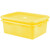 Vollrath 1507-C08 20"W x 15"D x 8" H Yellow Polyethylene Traex Color Mate Food Storage Box Combo Set