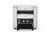 Vollrath CVT4-120300 15.88" W Horizontal Convertible Conveyor Toaster - 120 Volts 1700 Watts