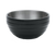 Vollrath 4659160 108.8 Oz. Classic Black Round Stainless Steel Double Wall Insulated Serving Bowl