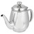 Vollrath 46593 4.5" H 12 Oz. Stainless Steel Gooseneck Spout Hollow Tubular Handle Orion Coffee Server