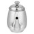Vollrath 46593 4.5" H 12 Oz. Stainless Steel Gooseneck Spout Hollow Tubular Handle Orion Coffee Server