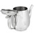 Vollrath 46593 4.5" H 12 Oz. Stainless Steel Gooseneck Spout Hollow Tubular Handle Orion Coffee Server